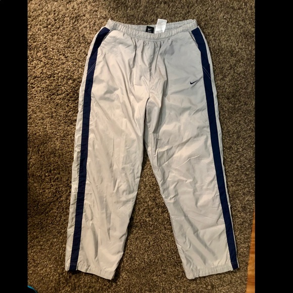 Vintage Nike Tracksuit Bottoms White/Red